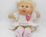 2012 CPK Blonde Hair Doll Blue Eyes Heart Dress By Jakks Pacific - 13&quot; PA - €14,51 EUR