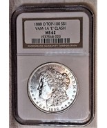 Rare -1888o Morgan VAM-1A E Clash Top 100 -NGC- MS-62 -Great luster - $198.62 CAD