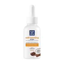 Kiss My Face Sunless Self-Tanning Drops - Nourishing Coconut Oil And Chia Seed O - £20.77 GBP