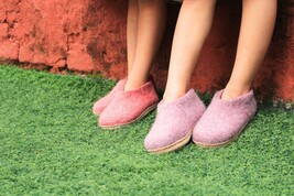 Handmade Lavender Indoor Shoes for Kids - Toddlers &amp; Children - $44.20