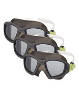 Lot of 3 Speedo Unisex-Adult Swimming Goggles Pro View Mask in Black/Smoke - $104.33 CAD