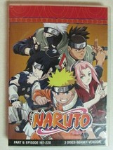 Naruto Part 9 Episode 197-220 All Region 3 Dvd Box Set Version Japanese Audio Vg - £8.50 GBP