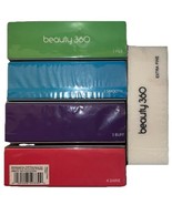 Pack Of 5 Beauty 360 4 sided Nail Finishing Buffers (NEW/SEALED/SEE ALL ... - $18.86 CAD