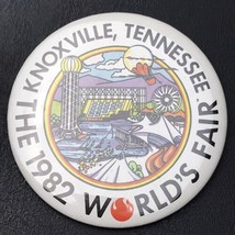 Worlds Fair 1982 Knoxville Tennessee Pin Button Pinback - £7.86 GBP