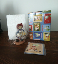 Simon And Schuster Inc Numbered Raggedy Ann Figurine &quot;Life is what you make it&quot; - £22.30 GBP