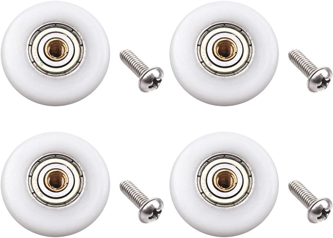 Bathroom Glass Door Runner, Sliding Shower Door Roller Wheel, Atoplee 4 Pcs - $26.92