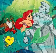 1992 The Little Mermaid Disney Puzzle Vintage Frame Tray Ariel Golden 12... - £31.23 GBP