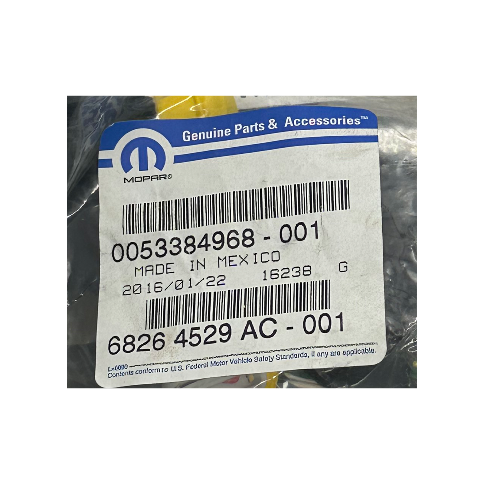Genuine Mopar JUMPER - WIRING | Mopar 68264529AC 68264529AC - $149.99