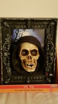 Halloween Animated Talking Reaper Picture Frame - Light/Sound/Motion - $924.21 MXN