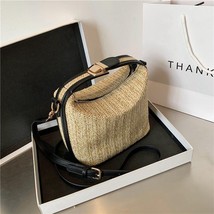 Fashion Straw Bag Women Summer  New Versatile Woven Handbag Leisure Holi... - $46.85