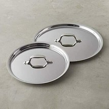 All-Clad Pair of 10 inch LID and 12 inch LID for Copper Core fry pans - $93.49