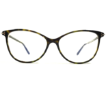 Tom Ford Eyeglasses Frames TF5616-F-B 052 Brown Tortoise Gold Cat Eye 54... - £194.74 GBP