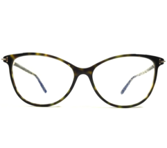 Tom Ford Eyeglasses Frames TF5616-F-B 052 Brown Tortoise Gold Cat Eye 54... - $242.02