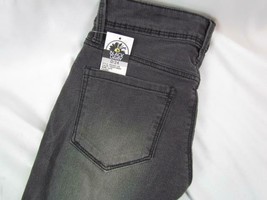 NWT Black Daisy Straight Leg Black Washed Denim Kate 0/24 Five Pocket Or... - £7.33 GBP