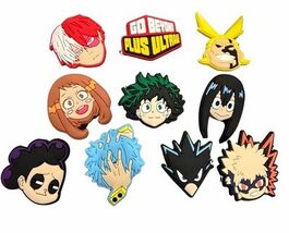 My Hero Academia  SHOE CHARMS 10 Pack All Might Anime - $17.99