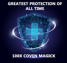 100X Full Coven The Greatest Protection Of All Time Extreme Magick Witch Cas - £79.94 GBP