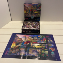 Cities In Color Raining In Paris 750 Piece Jigsaw Puzzle Buffalo - £11.48 GBP