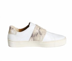 The Flexx women&#39;s commuter sneaker in WHITE/SAND - $89.00