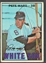 Chicago White Sox Pete Ward 1967 Topps Baseball Card # 436 g/vg - £0.97 GBP