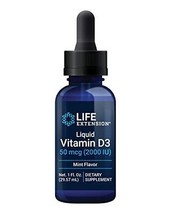 Life Extension Liquid Vitamin D3 50mcg(2000IU) - Vitamin D  - 850 Servings - £31.30 GBP