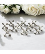 Antique Victorian Jacks Jax Silverplated Table Knive Rests 3 Pairs Lot o... - $50.43 CAD