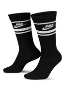 TWO Pair Adult Nike Sportswear Everyday Essential Logo Crew Socks YOUTH ... - $578.03 MXN
