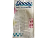 Goody 2 Kant Slip Hair Side Combs Clear 90’s Y2K Banana Clip 561 New - $12.35