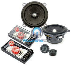 Focal 130A1-SG 5.25&quot; 100W Rms 2-WAY Access Component Speakers Mids Tweeters New - £310.83 GBP