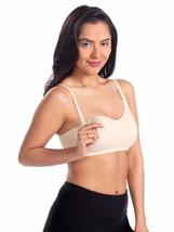 Loving Moments by Leading Lady Women&#39;s Stylish All Day Wirefree Nursing Bra, Jet - £5.13 GBP