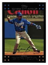 2007 Topps Update Baseball Card Collector Angel Berroa 447 Kansas City Royals - $4.71