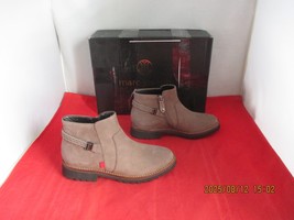 MARC JOSEPH Columbus CR Lugged Sole Ankle Boots $225 - US Size 5 - Earth... - $29.69