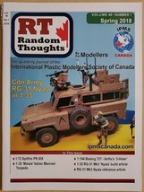 IPMS Canada Random Thoughts Magazine - Lot of 4, 2018 - £14.90 GBP