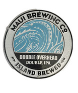 Double Overhead DIPA Maui Beer Metal Sign Hawaii Craft Beer Mancave Surfer - €30,60 EUR