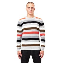 G-Star Raw Men’s Multi Stripe Knitted Sweater Sz Medium Nwt - £67.18 GBP
