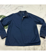 Polo Golf Ralph Lauren Mens Pullover Windbreaker Jacket Size L Navy Blue... - $670.28 MXN