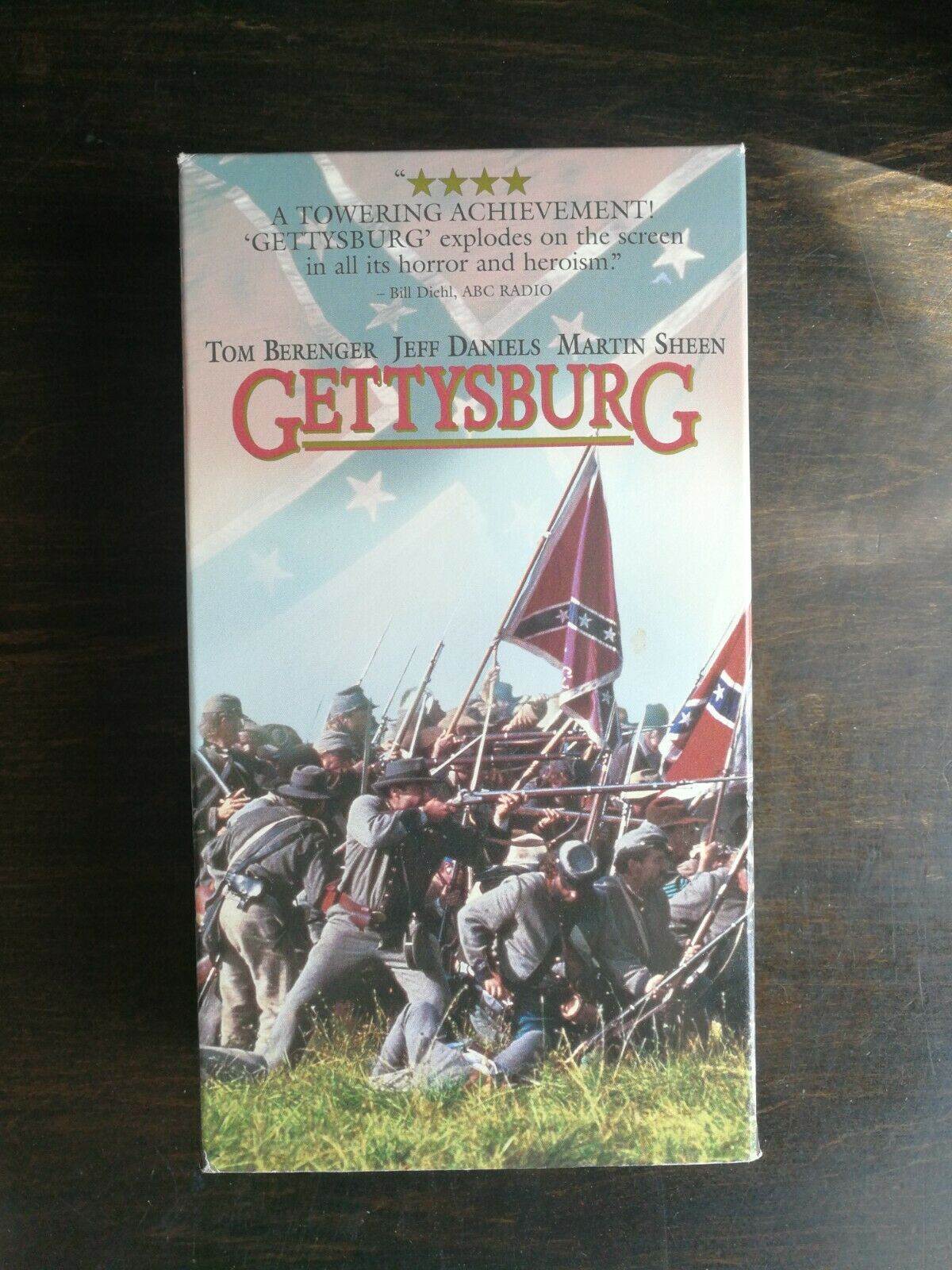 Primary image for Gettysburg (VHS, 1994)  Tom Berenger, Jeff Daniels