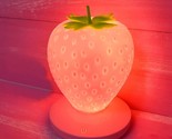 Strawberry Night Light, Cute Silicone Strawberry Lamp, Led Cute Night Li... - $29.99
