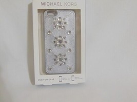 Michael Michael Kors Embellished Leather-Inlay iPhone 6 Cover  $75 - $34.55