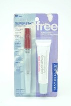 Maybelline SUPERSTAY LIPCOLOR + FREE Superaway Lipcolor Remover #765 Raisin - £15.43 GBP