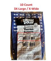 10 Pairs Pillow Paws Non-Skid Slipper Socks Terries 360 imprint, XXXL Wi... - $33.68