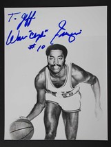 Walt &#39;Clyde&#39; Frazier Signed Autographed Glossy 8x10 Photo - New York Knicks - £31.69 GBP