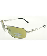 Serengeti DANTE Shiny Silver / 555nm Green Sunglasses 7314 63mm - $284.05