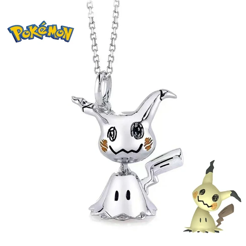 Pokemon Mimikyu Necklace Pendant Cartoon 3D Mimikyu Figure Toys Fashion ... - $15.42+