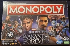 Monopoly: Marvel Studios Black Panther: Wakanda Forever Edition Board Game. New - £38.70 GBP