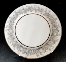 Set of 4, Florentine By Sango Japan Platinum Silver Bread Plates - 6 1/2” - £27.12 GBP