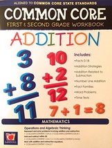 Common Core Addition First and Second Grade Workbook - £4.01 GBP