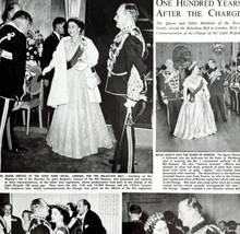 The Queen Balaclava Ball Royal Family 1954 Article From Sphere UK Import... - £23.97 GBP