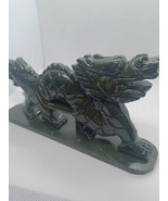 Translucency Jade Jewelry - Nephrite Jade Dragon Sculpture ON SALE NOW! - £108.66 GBP