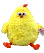 Xlarge Fat Yellow Chicken Plush Toy 15 inch tall Soft by Fiesta New with tag - $363.84 MXN