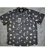 NEW Dixxon Flannel Co 1876 Western Button Up Short Sleeve Black Men&#39;s 3X... - €48,96 EUR